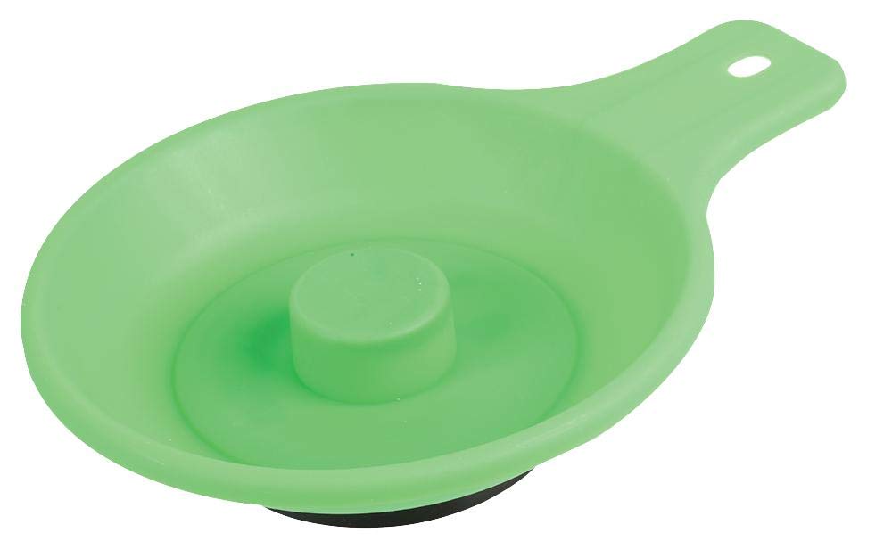 DURATOOL 150mm ABS Magnetic Parts Storage Tray – Metal Construction, 80mm Magnet, Durable PVC Base, Ideal for Small Parts & Fasteners – D03150