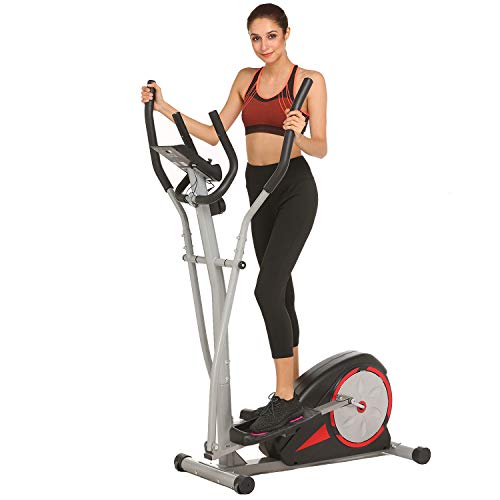 ncient Elliptical Machine Eliptical Exercise Trainer Machine for Home Use Magnetic Smooth Quiet Driven, Top Levels Elliptical Trainer (Black)