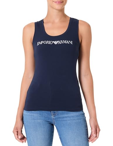 Emporio Armani Everyday Cotton Underwear Tank T-Shirt, Bleu, XL Femme