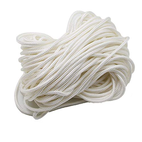 PRO BAT Starter Recoil Rope Pull Cord, 10m(Dia.3.0mm) Lawnmower Strimmer Pull Cord for Lawn