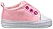 Luvable Friends Unisex Baby Crib Shoes, Pink Laceless, 6-12 Months