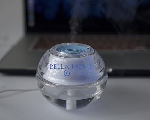 USB Cool Mist Mini Humidifier and Night Light (4 inches high X 13 inches around)