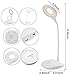 TaKicola Desk Lamp Rechargeable, Dimmable LED Lamp, 3 Color Modes, Stepless Brightness, Touch Control, Flexible Gooseneck Cordless USB Desk Light