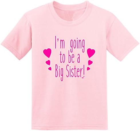 I'm Going to Be A Big Sister Love Heart Girls T-Shirt