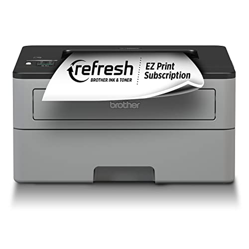 Brother Compact Monochrome Laser Printer, HL-L2350DW, Wireless Printing, Duplex Two-Sided Printing, Includes 4 Month Refresh Subscription Trial and Amazon Dash Replenishment Ready