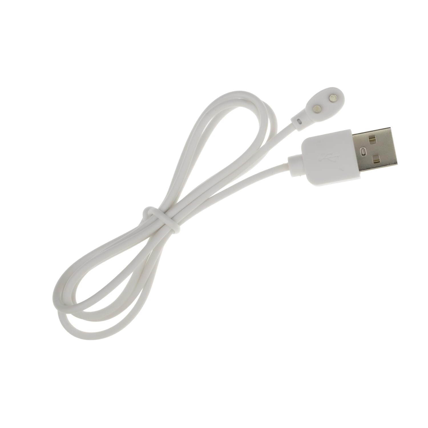 6mm Magnetic USB DC Charger Cable, 2.7ft Replacement Oval Base Charging Cord for Rechargeable Toys, Massagers, Electric Toothbrushes,Children's Watches, Dog Trainer, Facial Cleanser