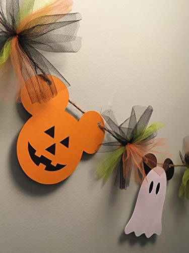 Mickey Inspired Halloween Banner Mickey And Minnie Inspired