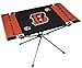 NFL Portable Folding Endzone Table, 31.5 in x 20.7 in x 19 in, Cincinnati Bengals