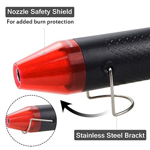 Mlife DIY Mini Heat Gun, Portable Hot Air Gun for Shrinking Wrapping