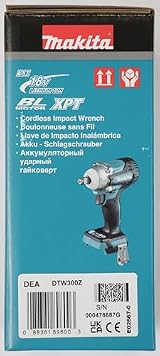 Makita DTW300Z 18V Brushless Cordless Impact Wrench 1/2 in Shank Kit-less view 16