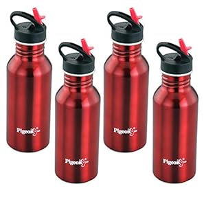 Pigeon – Eon Baby Water Bottle 500 ML Red Set of 4