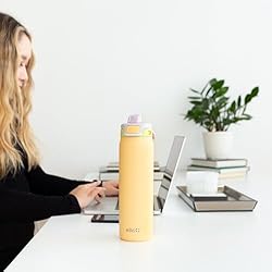 Ello Pop & Fill 22oz Stainless Steel Water Bottle