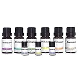 Aromacare Essential Oils Gift Set, 6+3 10ml 100% Pure Therapeutic Grade Aromatherapy Oil -Lavender, Tea Tree ,Cinnamon, Lemongrass, Orange, Peppermint-Free 3 Oil Samples and Bottle Opener by Aromacare