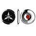 Fosman™ Universal Magnetic Car Mount Holder for iPhone Samsung Sat Nav Mini Tablets (42mm Silver)