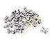 uxcell 50pcs 5mm Plastic LED Lamp Holder for Light-emitting Diode Lighting