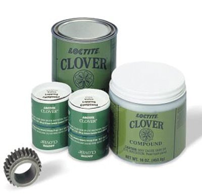320 Grit, 1-A Grade, Greased Based, Silicon Carbate, Loctite Clover Lapping Compound (1 Each)
