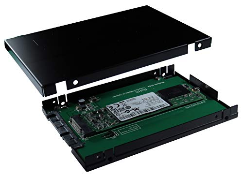 SATA III to M.2 SSD Adapter Device Sleep Mode (DEVSLP) with Drive Housing