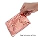 300 Sheets Gold Foil, Gilding Foil Sheets, Leaf Imitation Gold Silver Leaf, Rose for Arts, Gilding Crafting, Decoration, Furniture, 14 by 14 cm