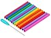 Housavvy Kids Straws , Pack of 12, Toddler Silicone Wide Straws Colorful with Cleaning Brush For Smoothie, Milkshake, Juice, Ice Shake, Bubble Tea, Ice Tea, Thick Shake, Boba Tea, Cold Brew