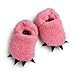 Vanbuy Baby Boys Girls Bear Paw Animal Winter Slippers Boots Infant Crib Shoes WB28-Watermelon Red-L