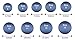 FEDULK Womens Dazzling Natural Ruby Diamond Engagement Antique Ladies Gifts Light Luxury Rings(Silver, 8)