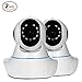 Security Camera, NexGadget Wireless IP Camera Surveillance System Video Monitor, Two-Way Audio, Night Vision, Motion Detection WiFi Camera [2-PACK]