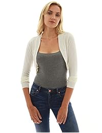 PattyBoutik Bolero - Chaqueta de punto para mujer