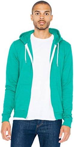 Men Tri-Blend Zip Hoodie