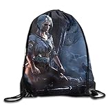 BiXiShop The Witcher 3 Wild Hunt Logo Drawstring