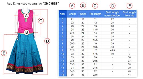 shivangi pattu pavadai online 13 years