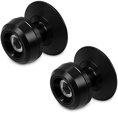 Motea Paddock Stand Bobbins Le Mans M10 black for Kawasaki ZRX 1200/ R/S, ZX-10R, ZX-12R, ZX-6R, ZX-7R, ZX-9R, ZXR 400/750 R, ZZR 1400