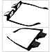 Andux Periscope Glasses Easy Lie Down in the Bed for Reading Book Prism Spectacles with Case and Cloth Lr/01