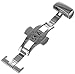 Hadley-Roma 18mm Stainless Steel Push Button Deployant Clasp