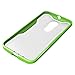 Moto X Case, SUPCASE [Unicorn Beetle Series] for All New Motorola Moto X (2nd Gen.) Phone 2014 Release, Premium Hybrid Bumper Case (Frost Clear/Green) - Not Fit Moto X Phone (1st Gen.) 2013 Release