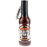 Mad Dog 357 Silver Collector's Edition with bullet Key Chain Hot Sauce, 5 Ounce