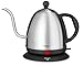 Osaka, 1 Liter Electric Quick Boil Gooseneck Water Kettle for Drip Coffee – Accurate Flow Control And Fully Stainless Steel Interior Tea Kettle - Perfect For Manually Brewed Pour Over Coffee and Tea