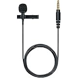 Shure MVL Lavalier Microphone for iPhone & Tablet - External Clip On Mini Lapel Mic for Video Recording & Vlogging with 3.5mm