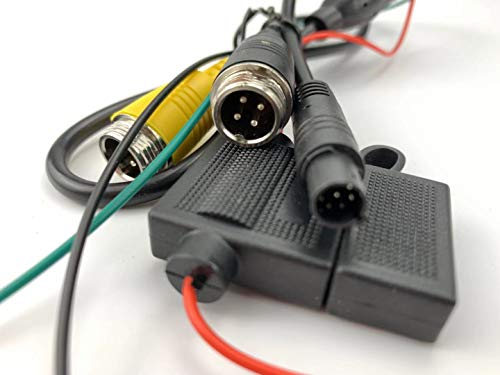 4-pin Connector Bus Backup Camera Power Cable