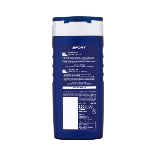 Nivea-Men-Sport-Shower-Gel-250ml Nivea Men Sport Shower Gel, 250ml