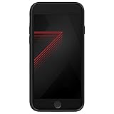 iPhone 7 Battery Case Atree Ultra Slim Protective Charger Case Portable Rechargeable Battery Backup Charger Support Original Lightning Jack Earphone With Storage Extended max 256GB-4.7inch Black