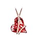 Mothers Day Gifts Swarovski Crystals Ruby Heart Jewelry for Women Gold Plated Pendant Necklace Gift for Her Gift for Mom Wife Girlfriend Daughter on Christmas Birthday Anniversary Wedding Graduation