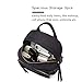 HaloVa Women's Backpack, Mini Shoulders Bag, Multifunction Daypack Satchel Crossbody Bag for Girls Lady, Black
