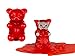 Gummy Bear Candle – Scented – Skeleton Candles – Red