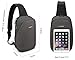 Tigernu Sling Bag, Crossbody with Headphone Port Water Resistant Bags Men Women