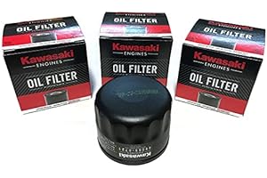 PINK RHYME Pack of 3 Genuine Kawasaki 49065-7007 Oil filter Made in the USA