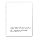 PrintWorks Professional Prepunched Paper, 8.5 x 11, 20 lb, GBC CombBind 19-Hole Punched Report & Presentation Paper, 500 Sheets, White (04328)