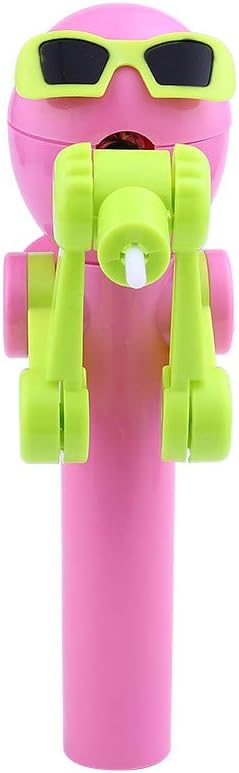 KUSUOU Eating Lollipop Robot| Creative Design| Lollipops Holder | Funny Lollipops Stand Gifts