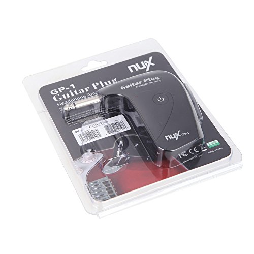 NUX GP-1 Guitar Plug Headphone Amp with Classic British Distortion Effect