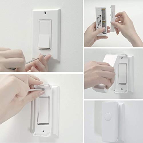 THIRDREALITY Smart Light Switch (Gen 1 Starter Kit) - Everything you need to control any Toggle or Rocker wall switch, No Wiring Required. 1 Switch and Hub. Compatible with Alexa and Google Home - Thumbnail 7