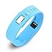 Activity Tracker,Gajozon Fitness Tracker Smart Watch Smart Band Wireless Bluetooth Sleep Monitor Wristband Running Pedometer Exercise for Android 4.3 IOS 7.0 (Blue)